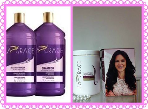 Combo La Grace Escova Progressiva e Botox Hidratante 1kg Grátis Baner!!!!