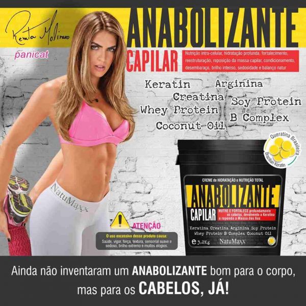 Anabolizante Capilar Natumaxx 3,2Kg