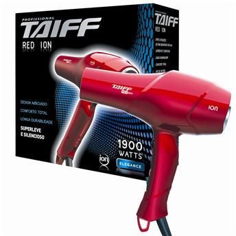 Secador Taiff Profissional 1900W Red Íon Vermelho