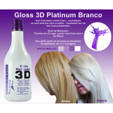 Magic Color Gloss Matizador 3d Platinum Branco 550ml